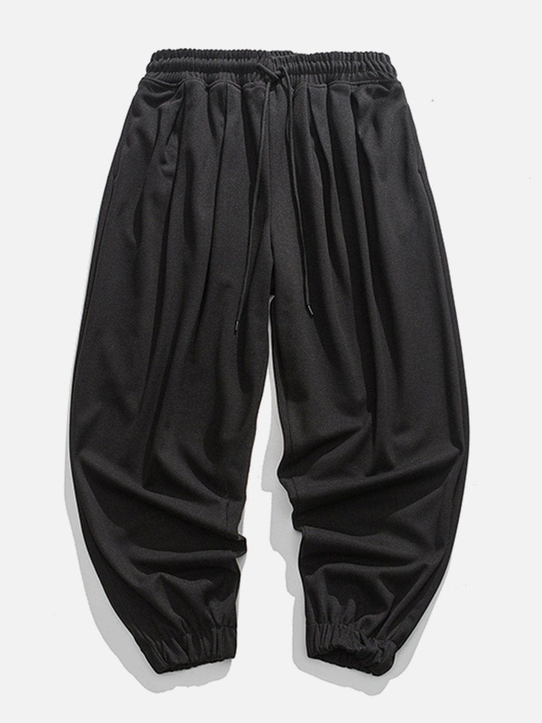 Helmiss - Solid Bunch Feet Pants- Streetwear Fashion - helmiss.com