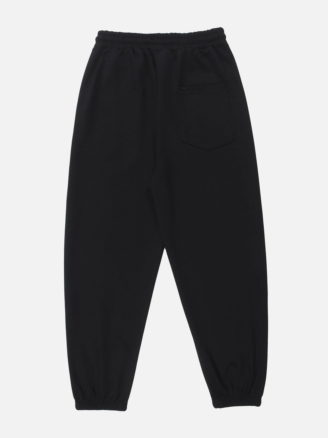 Helmiss - Solid Color Beach Print Sweatpants- Streetwear Fashion - helmiss.com