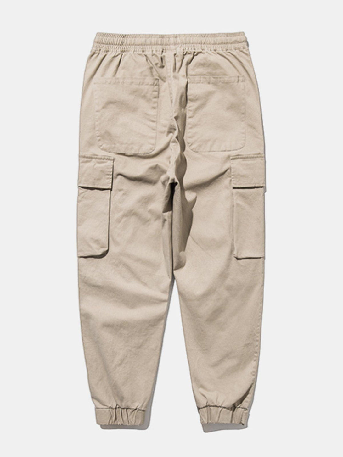 Helmiss - Solid Color Casual Cargo Pants- Streetwear Fashion - helmiss.com