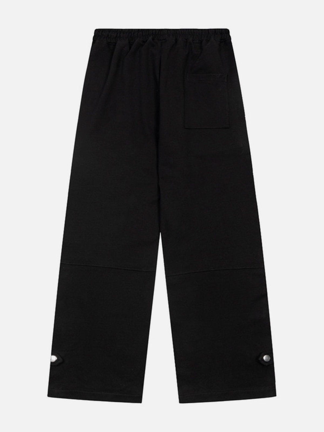 Helmiss - Solid Color Drawstring Sweatpants- Streetwear Fashion - helmiss.com