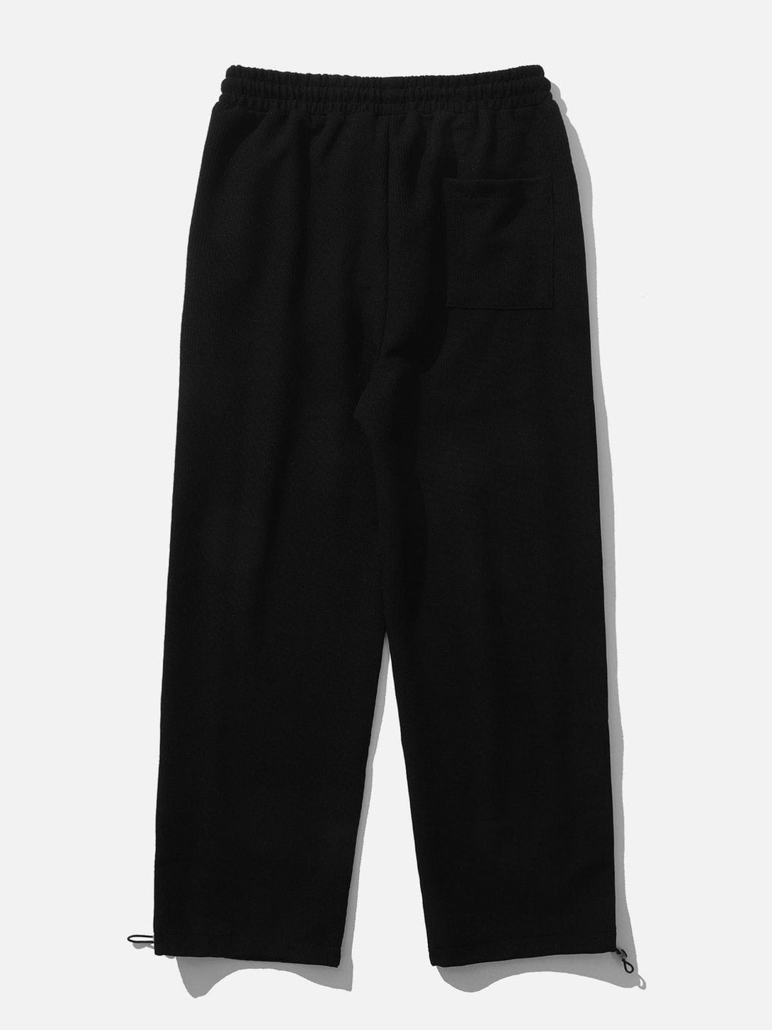 Helmiss - Solid Color Drawstring Sweatpants- Streetwear Fashion - helmiss.com