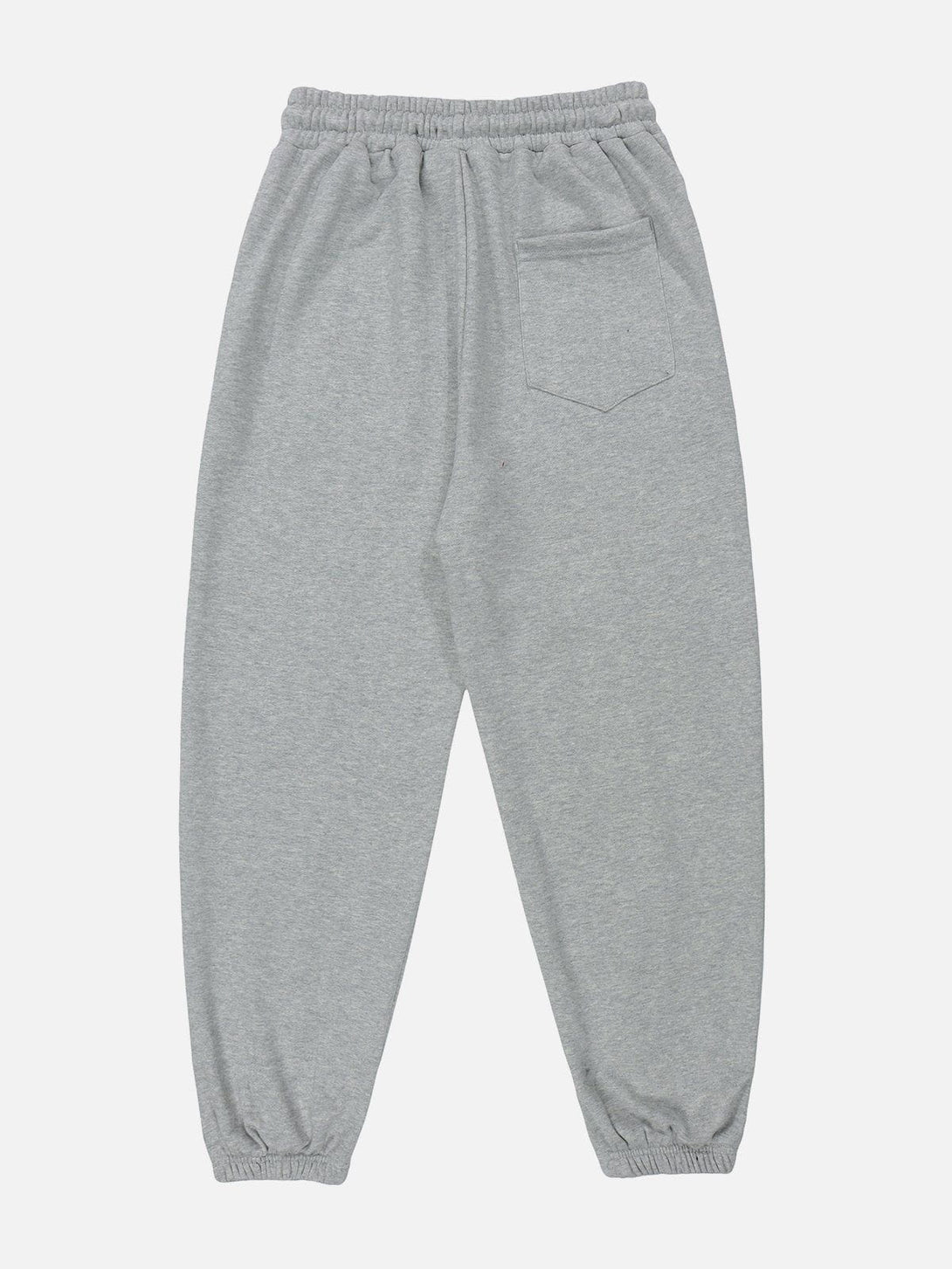 Helmiss - Solid Color Embroidery Sweatpants- Streetwear Fashion - helmiss.com