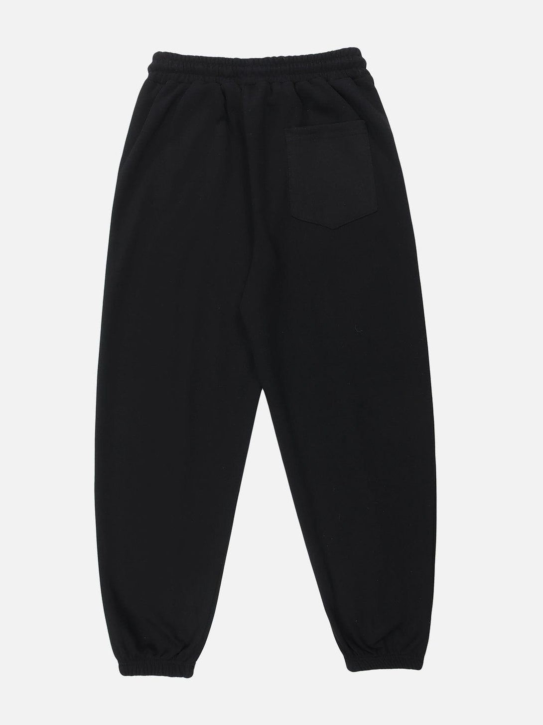 Helmiss - Solid Color Embroidery Sweatpants- Streetwear Fashion - helmiss.com