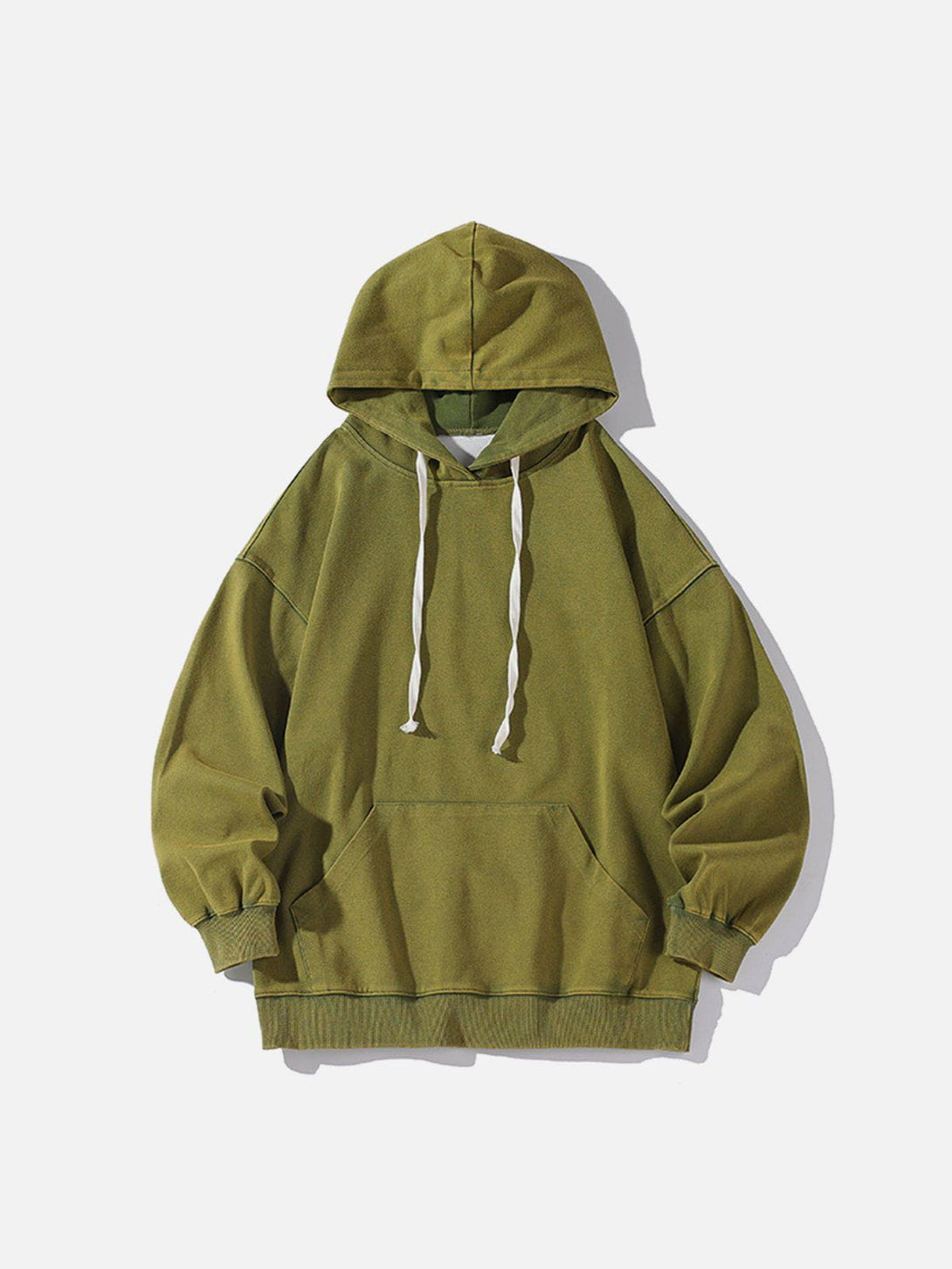 Helmiss - Solid Color Hoodie- Streetwear Fashion - helmiss.com