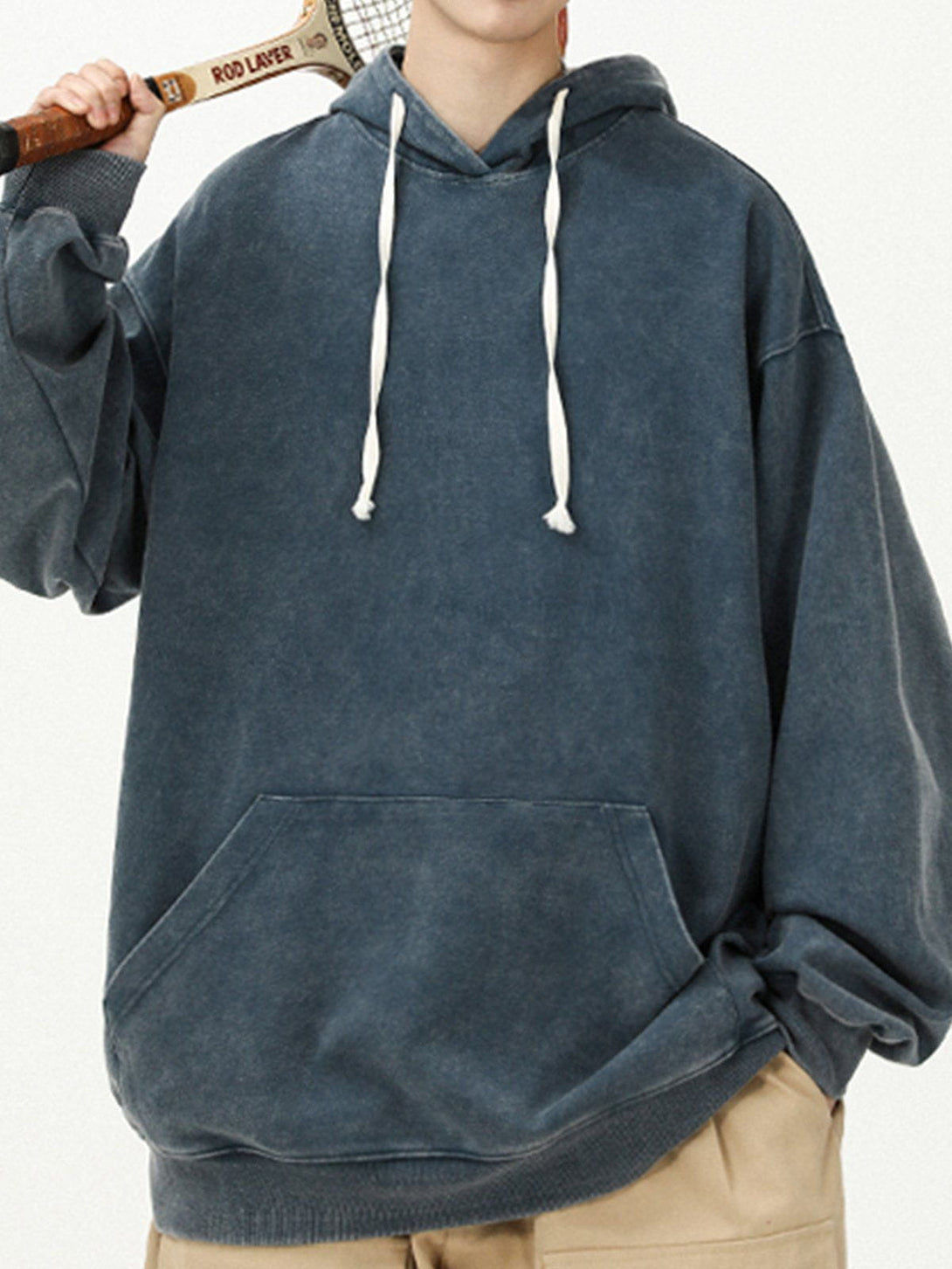 Helmiss - Solid Color Hoodie- Streetwear Fashion - helmiss.com