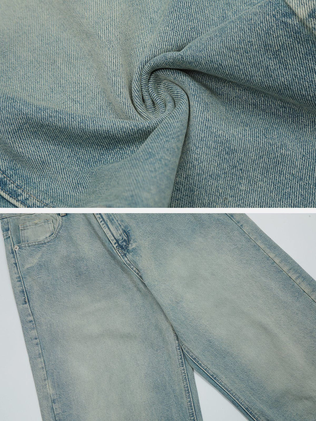 Helmiss - Solid Color Jeans- Streetwear Fashion - helmiss.com