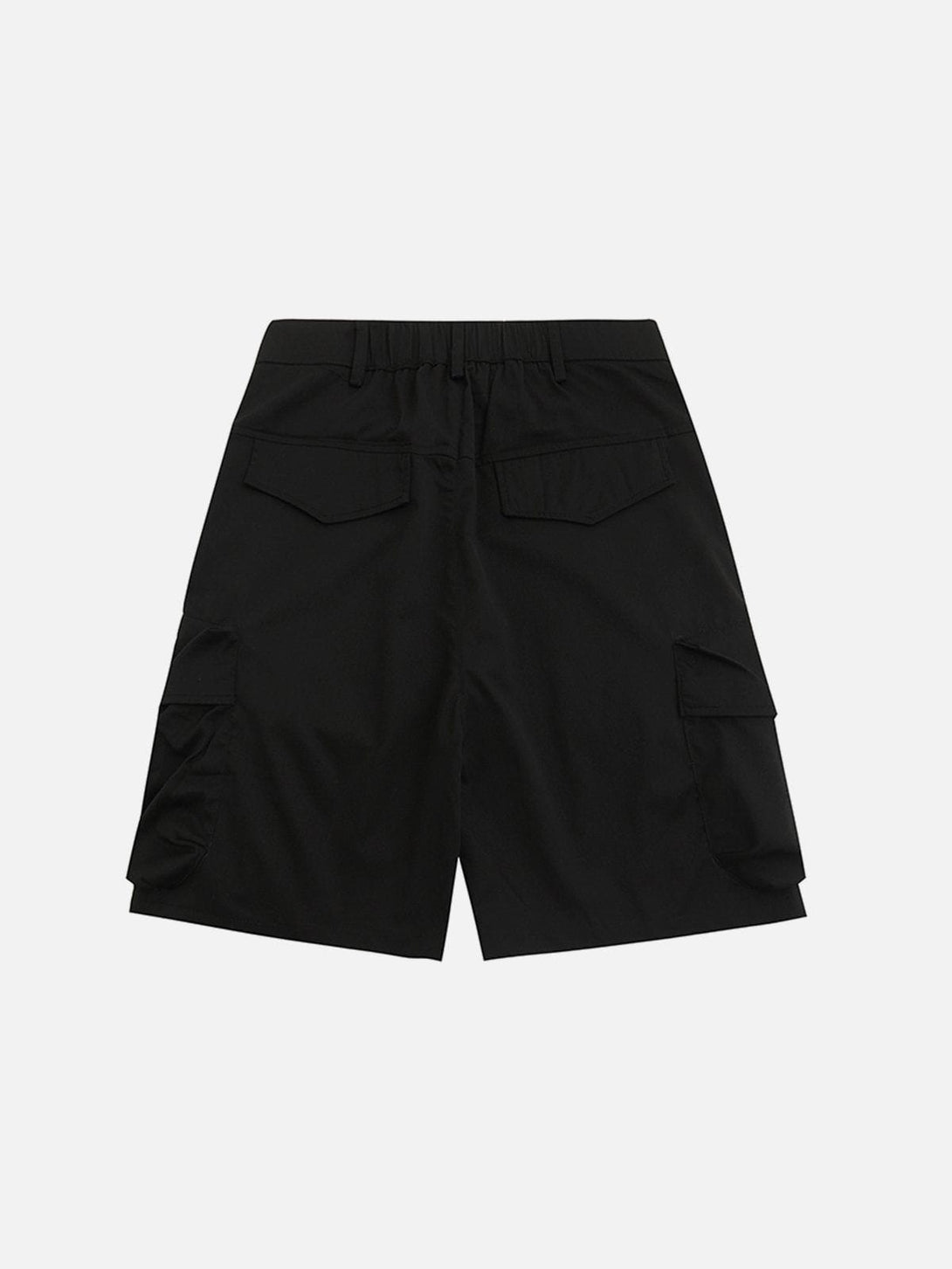 Helmiss - Solid Color Pocket Cargo Shorts- Streetwear Fashion - helmiss.com