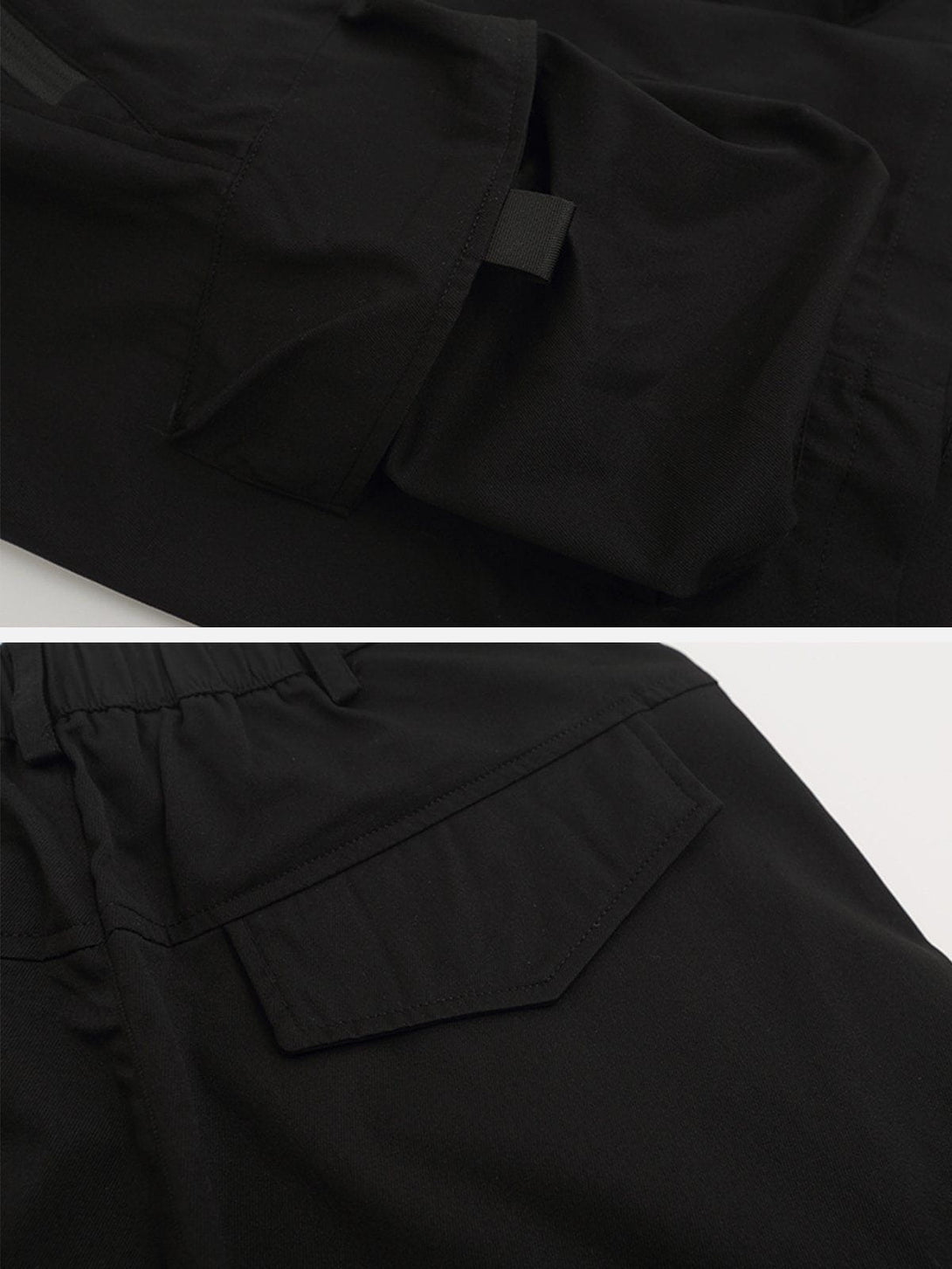 Helmiss - Solid Color Pocket Cargo Shorts- Streetwear Fashion - helmiss.com