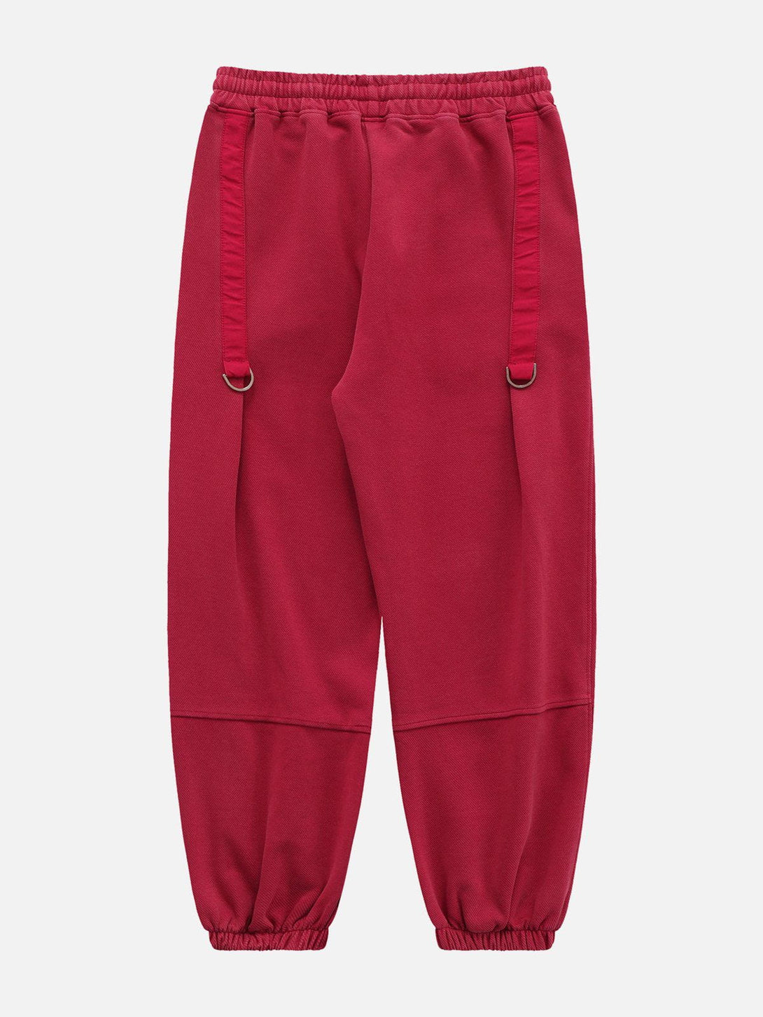 Helmiss - Solid Color Ruffle Sweatpants- Streetwear Fashion - helmiss.com