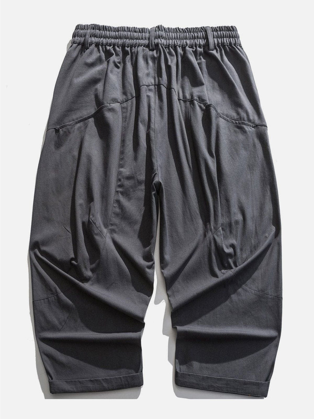 Helmiss - Solid Color Stitching Pants- Streetwear Fashion - helmiss.com