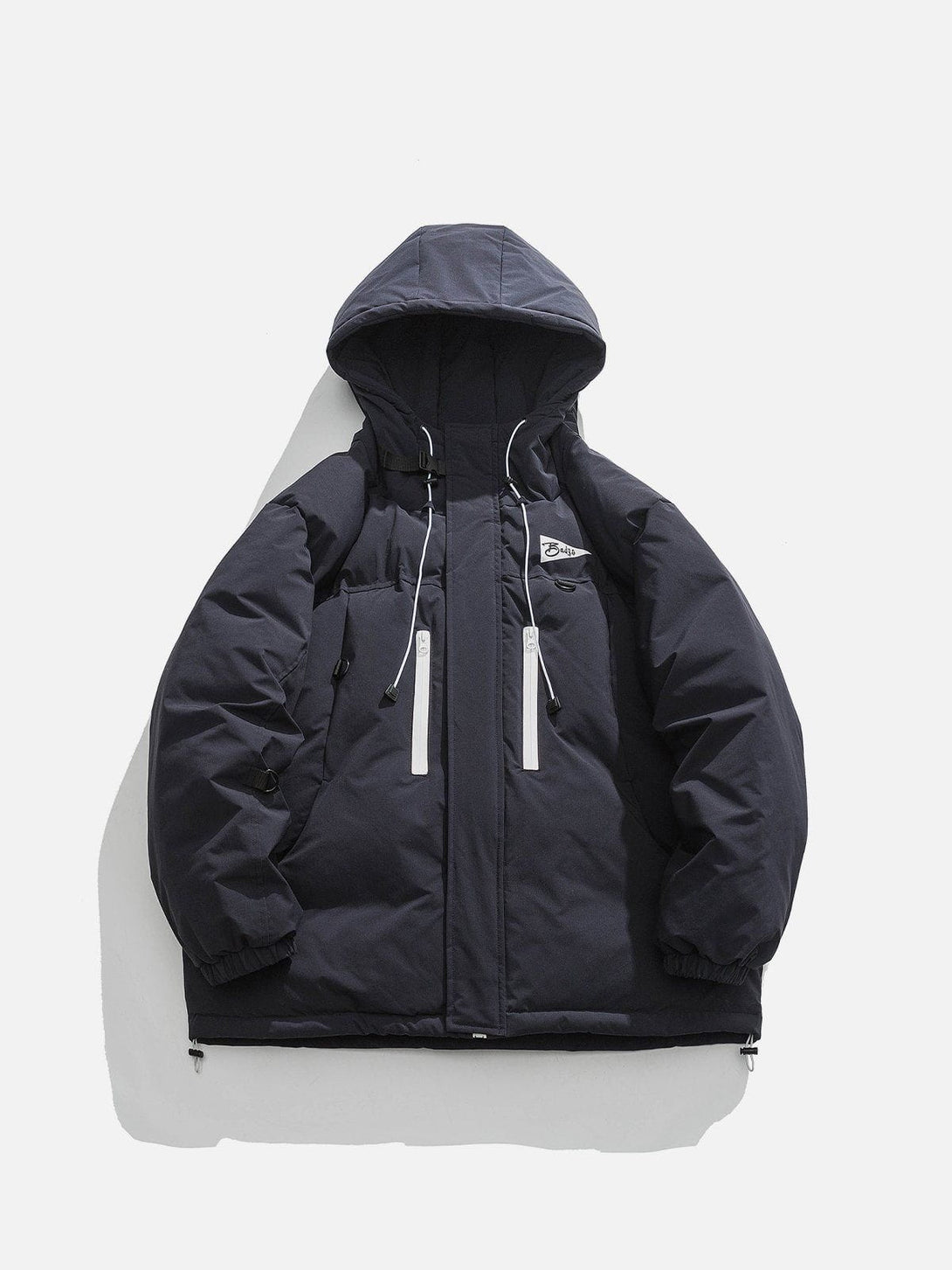 Helmiss - Solid Color Thicker Anorak- Streetwear Fashion - helmiss.com