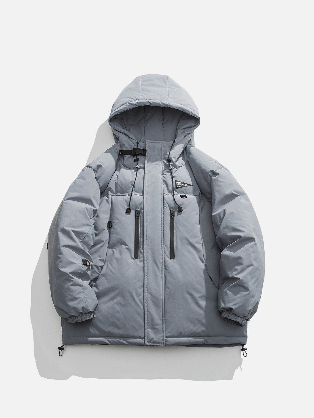 Helmiss - Solid Color Thicker Anorak- Streetwear Fashion - helmiss.com