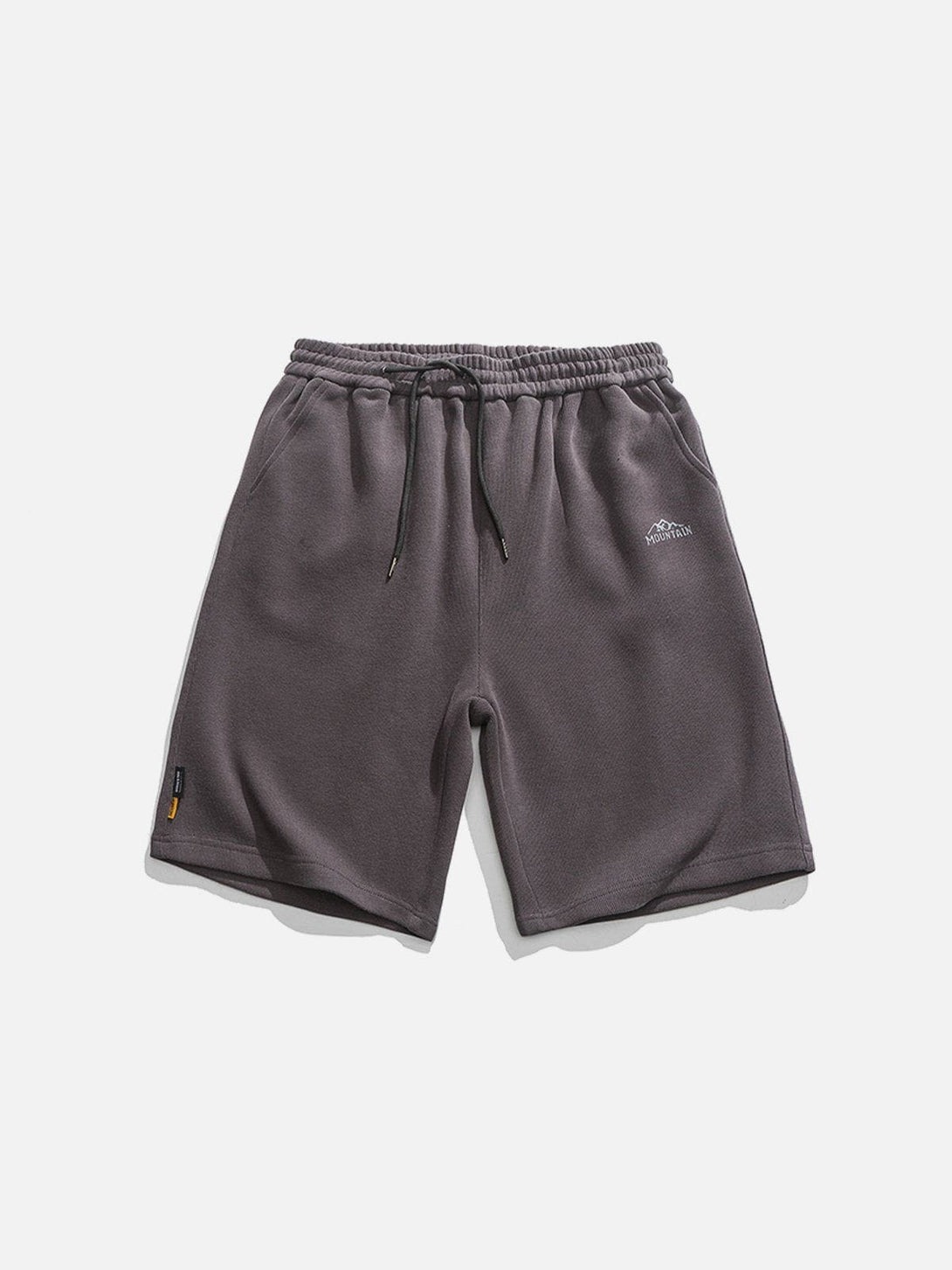 Helmiss - Solid Coloured Drawstring Shorts- Streetwear Fashion - helmiss.com