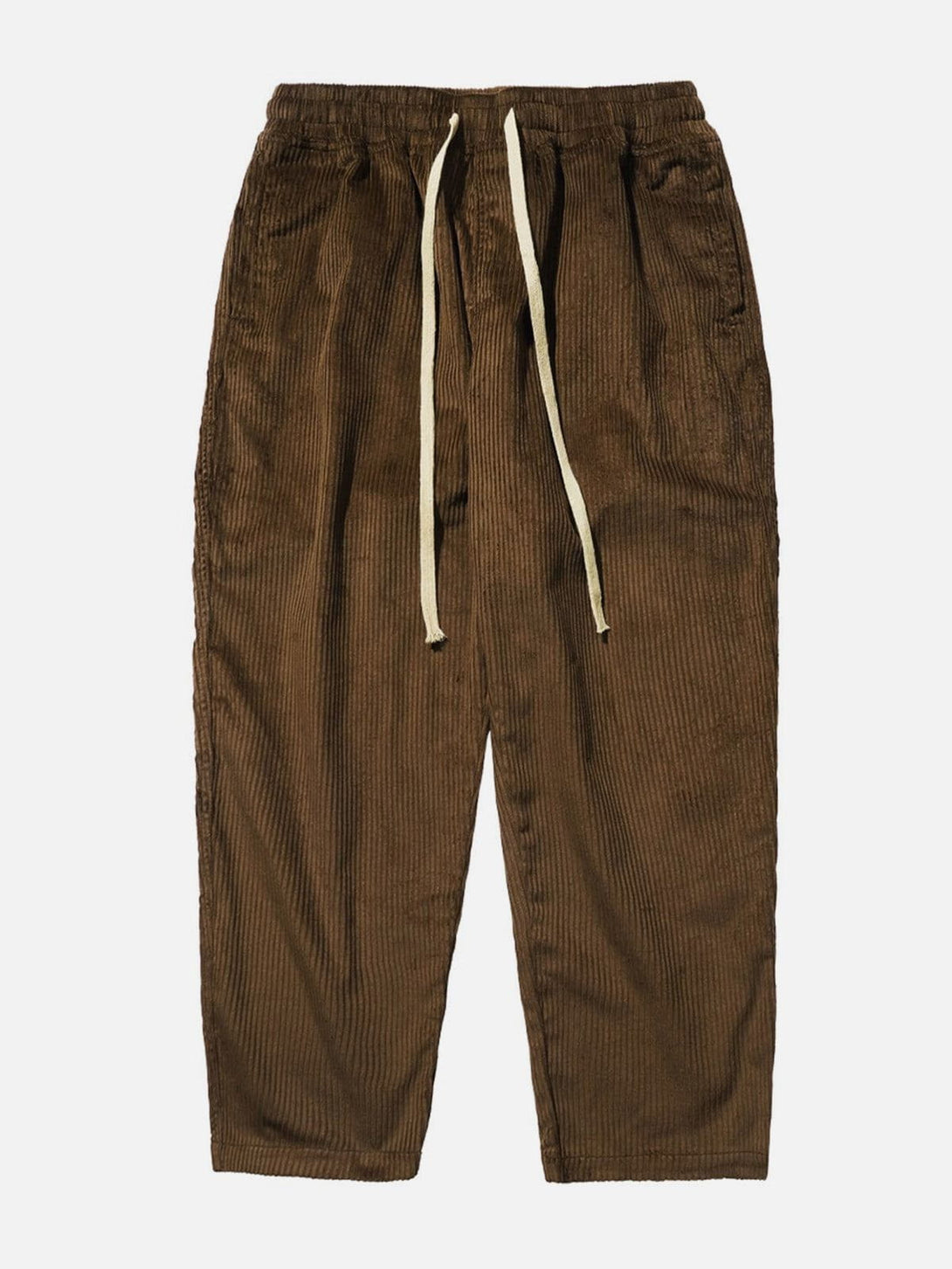 Helmiss - Solid Corduroy Pants- Streetwear Fashion - helmiss.com