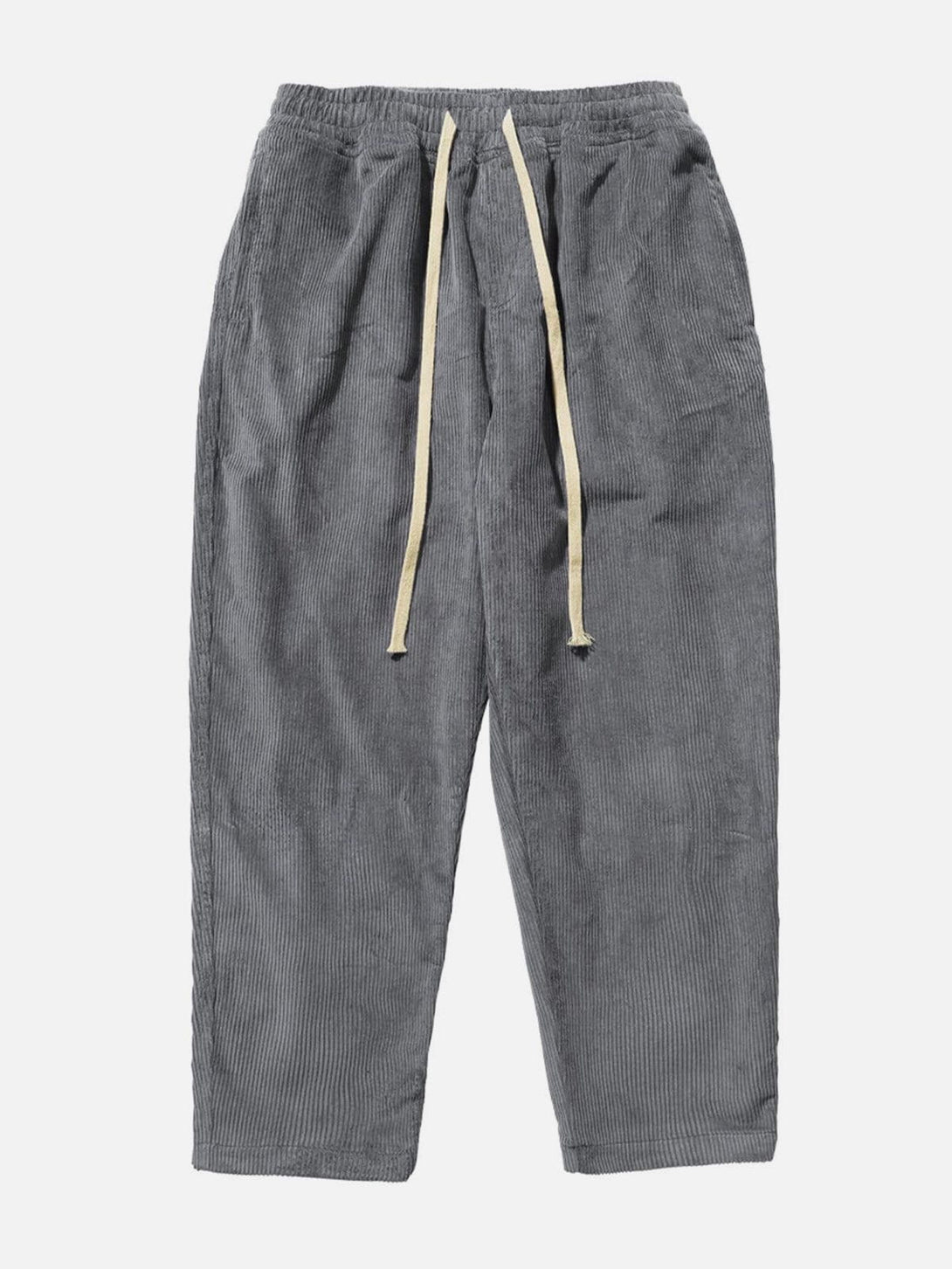 Helmiss - Solid Corduroy Pants- Streetwear Fashion - helmiss.com