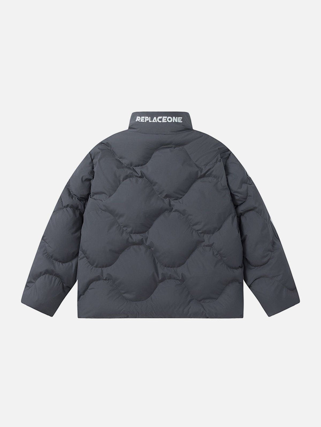 Helmiss - Solid Double Zipper Winter Coat- Streetwear Fashion - helmiss.com