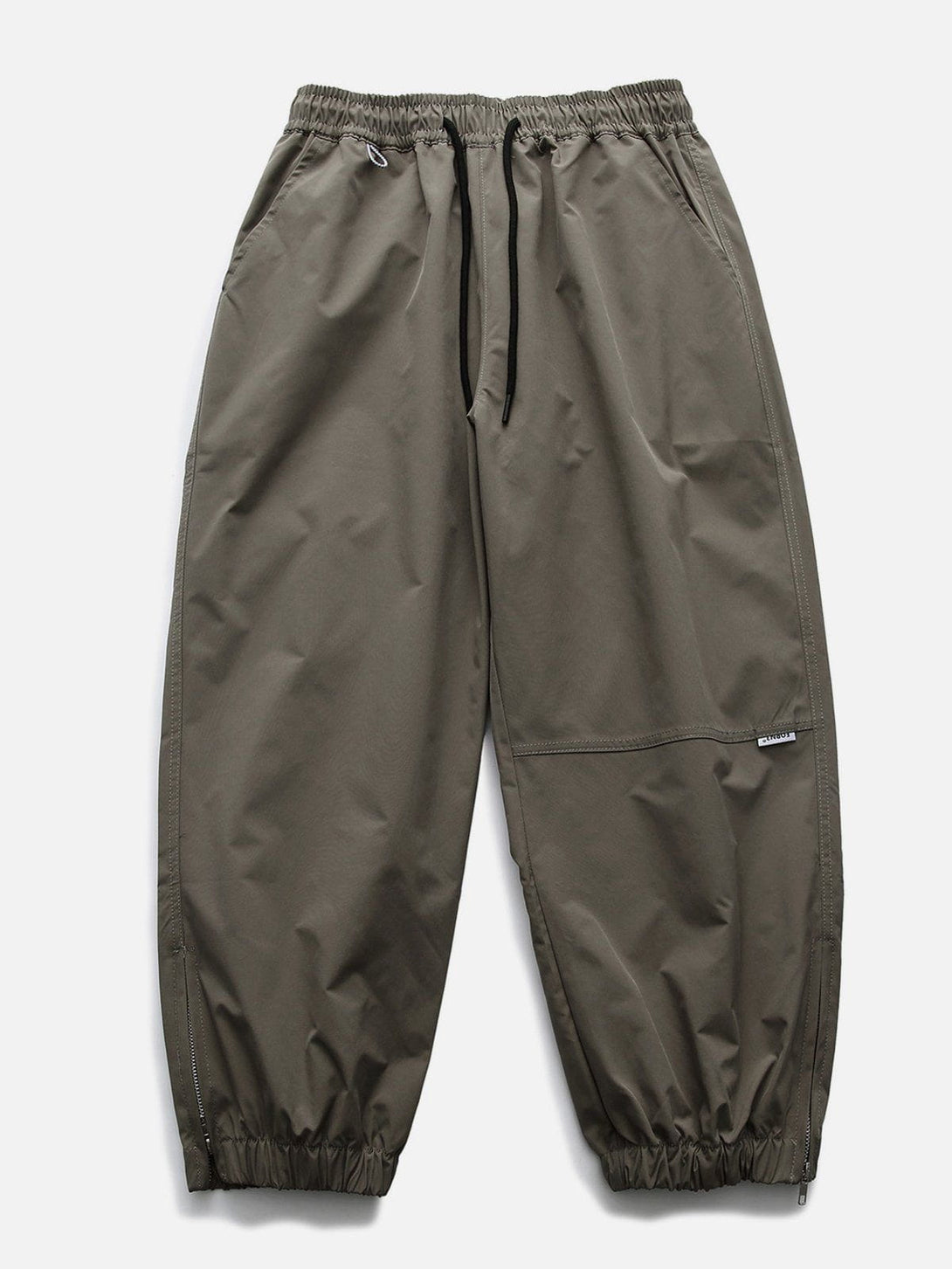 Helmiss - Solid Drawstring Cargo Pants- Streetwear Fashion - helmiss.com