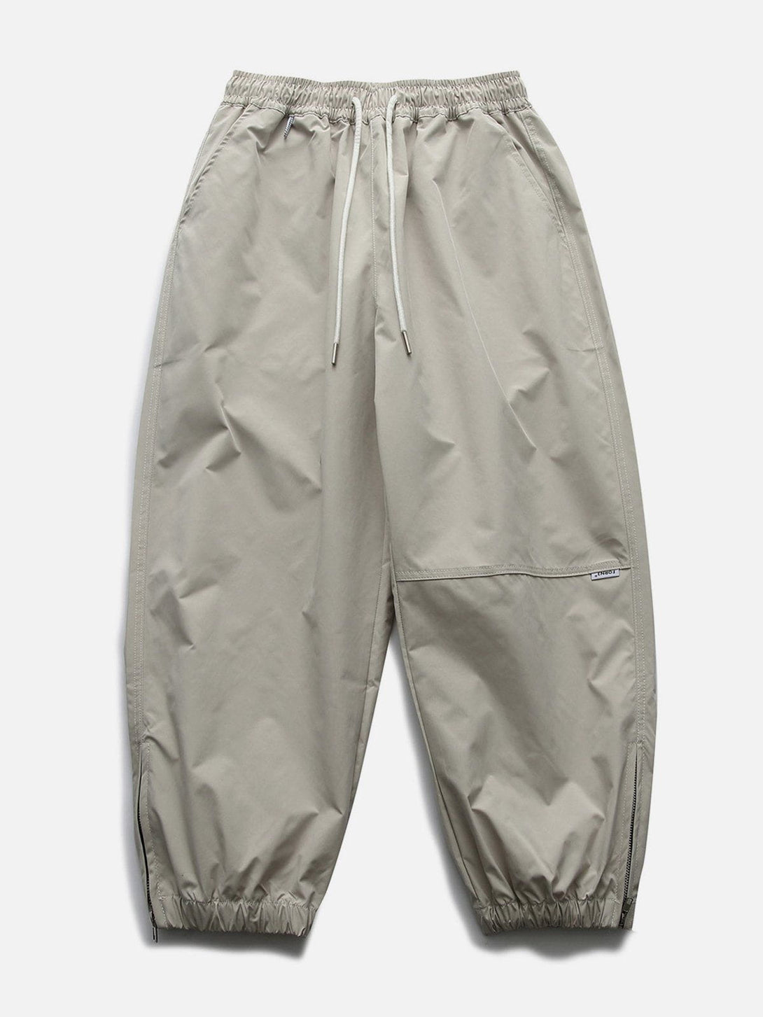 Helmiss - Solid Drawstring Cargo Pants- Streetwear Fashion - helmiss.com