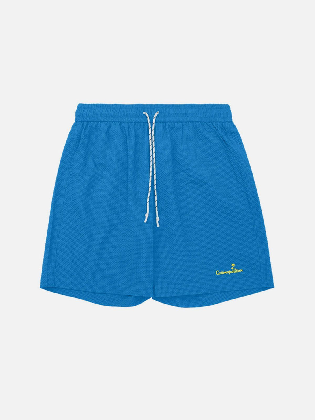 Helmiss - Solid Drawstring Shorts- Streetwear Fashion - helmiss.com