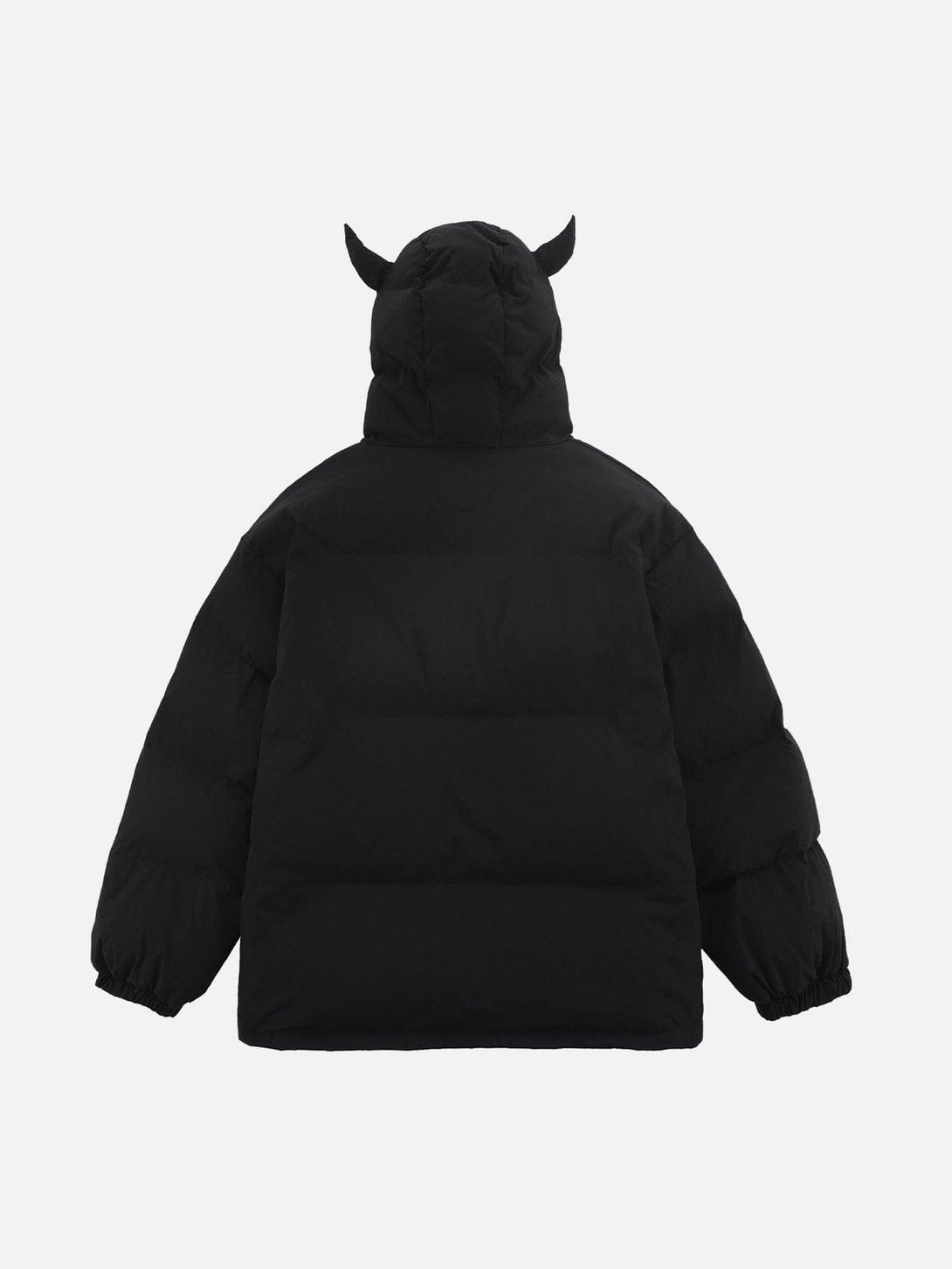 Helmiss - Solid Embroidered Hood Winter Coat- Streetwear Fashion - helmiss.com