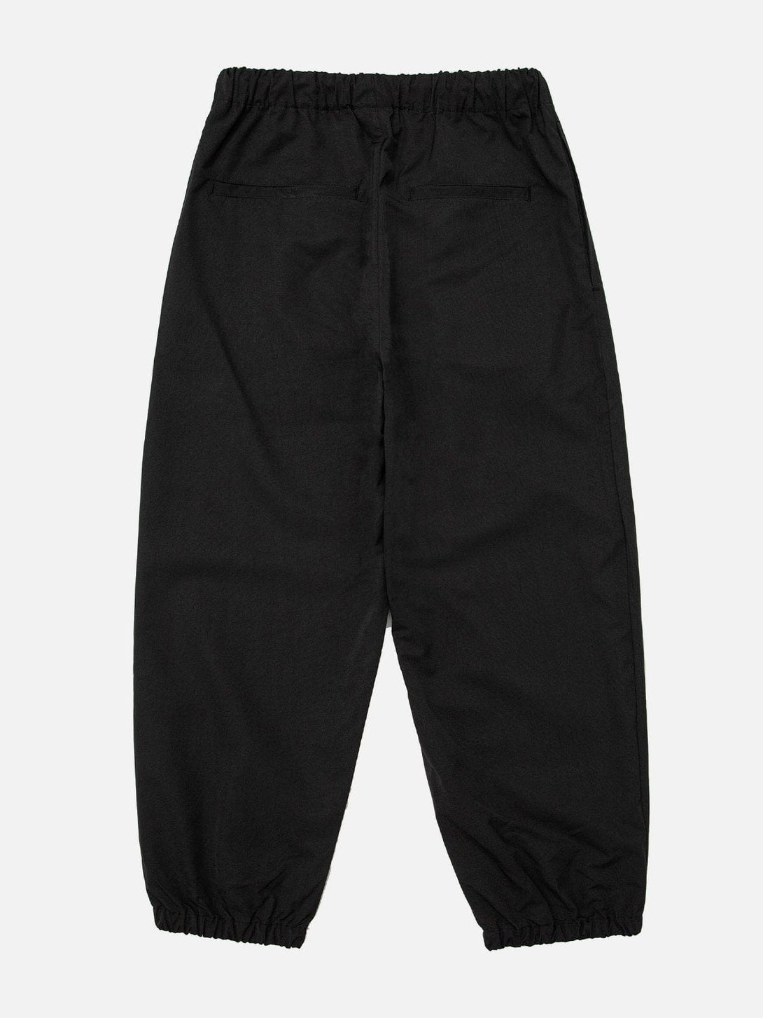 Helmiss - Solid Embroidery Badge Cargo Pants- Streetwear Fashion - helmiss.com