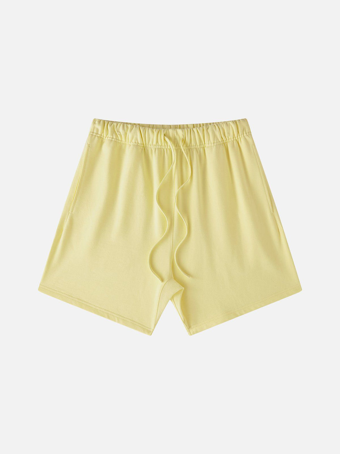 Helmiss - Solid Essential Drawstring Shorts- Streetwear Fashion - helmiss.com