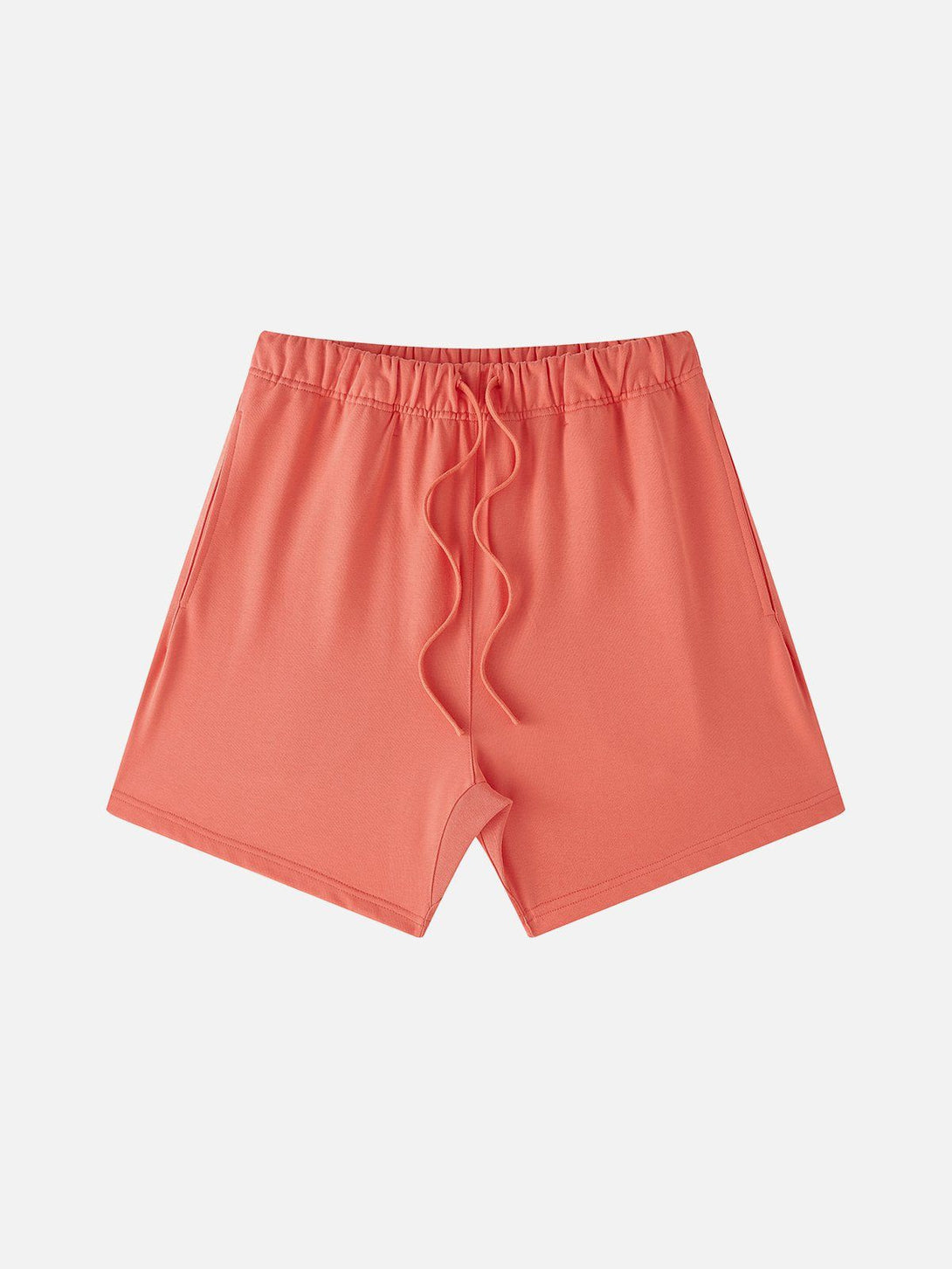 Helmiss - Solid Essential Drawstring Shorts- Streetwear Fashion - helmiss.com