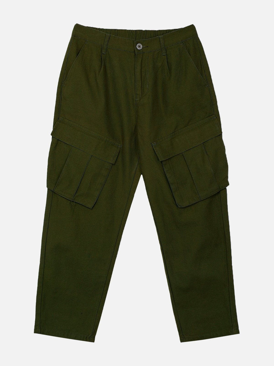 Helmiss - Solid Large Pocket Pants- Streetwear Fashion - helmiss.com