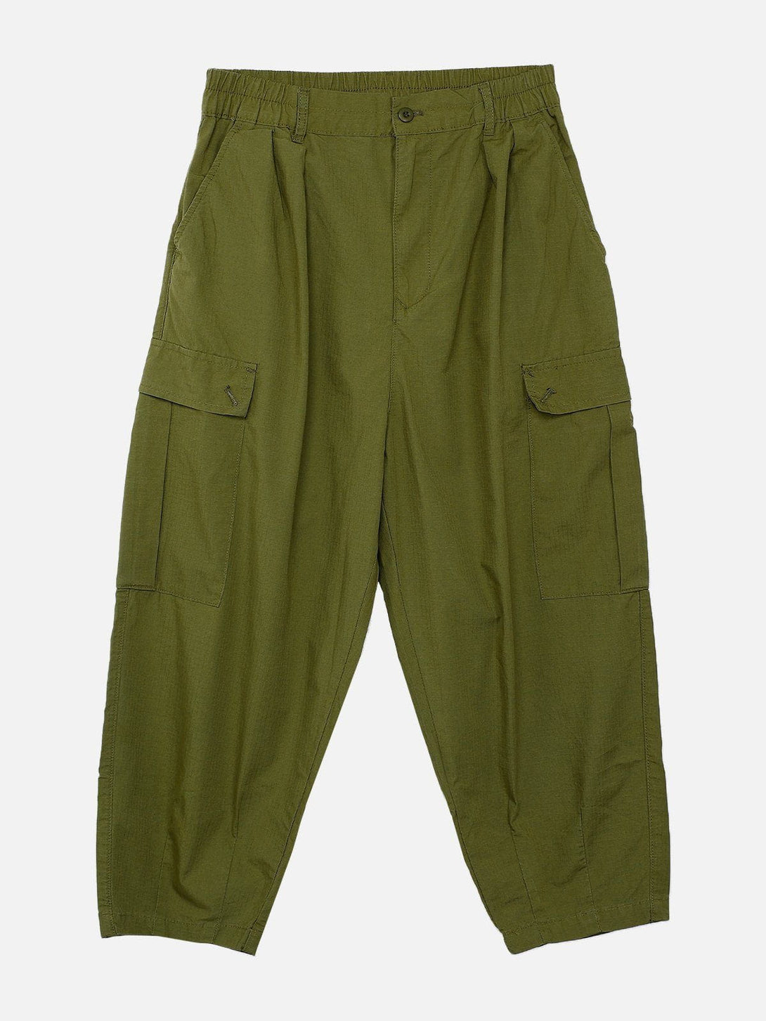 Helmiss - Solid Large Pocket Pants- Streetwear Fashion - helmiss.com