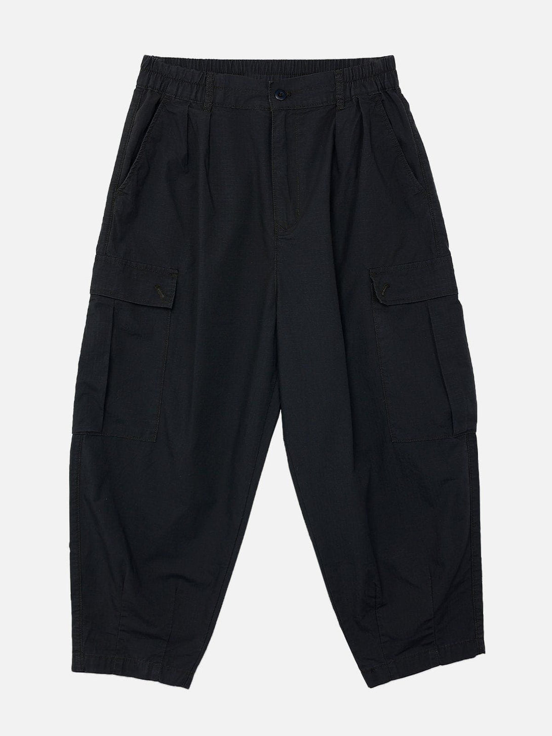 Helmiss - Solid Large Pocket Pants- Streetwear Fashion - helmiss.com