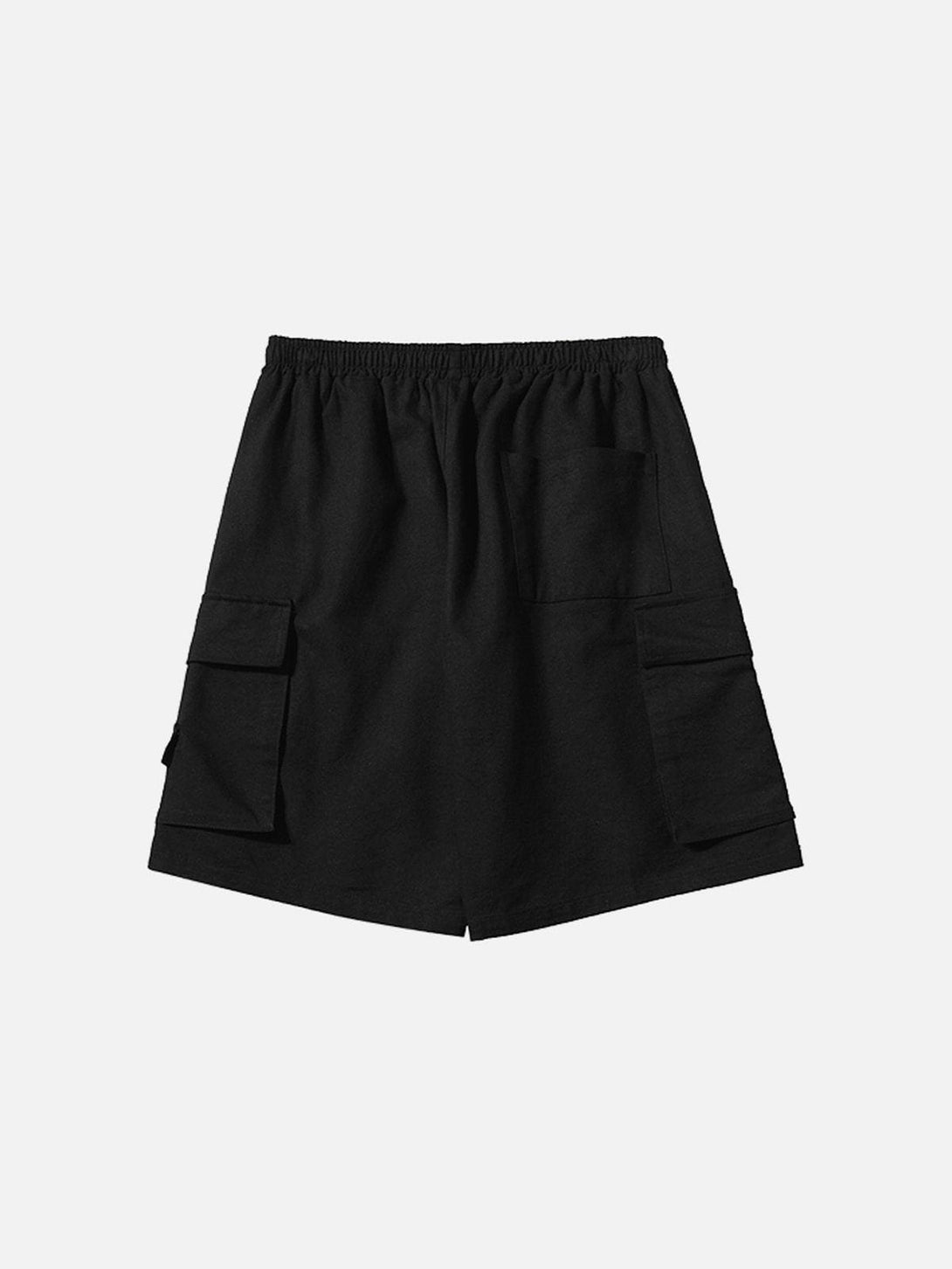 Helmiss - Solid Large Pocket Shorts- Streetwear Fashion - helmiss.com