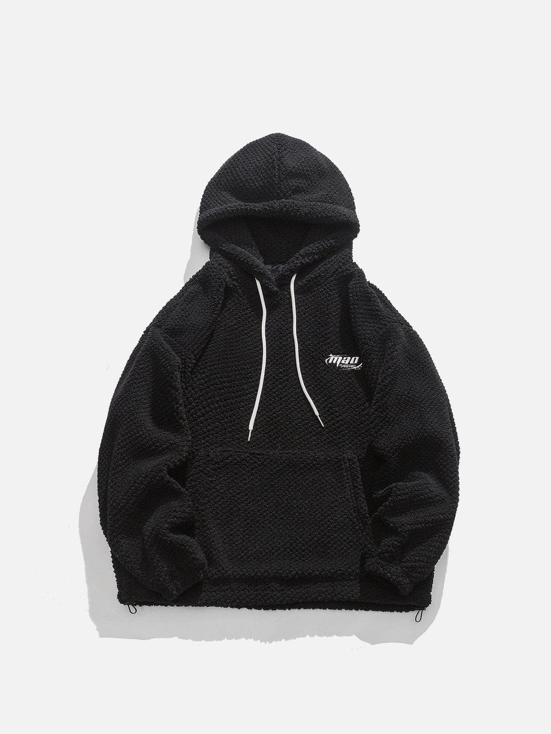 Helmiss - Solid Sherpa Hoodie- Streetwear Fashion - helmiss.com