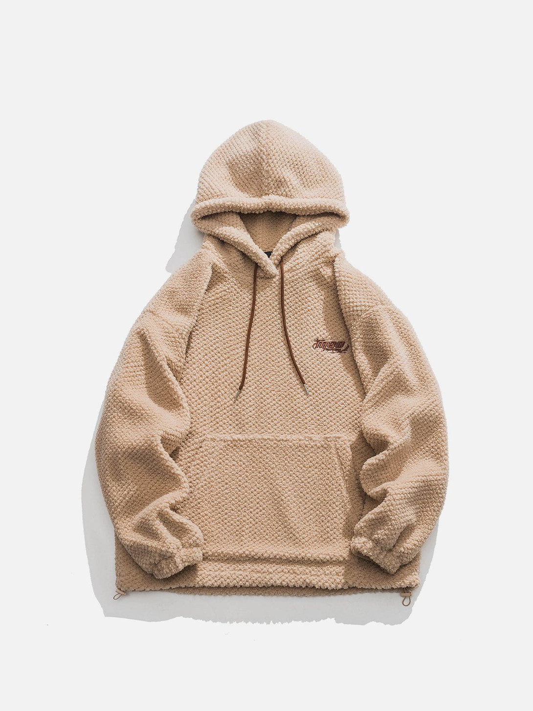 Helmiss - Solid Sherpa Hoodie- Streetwear Fashion - helmiss.com