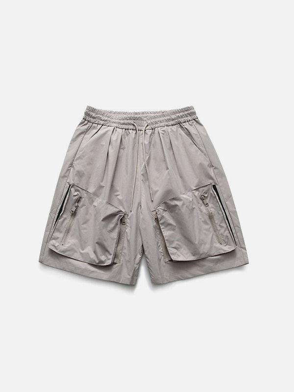 Helmiss - Solid Stereoscopic Big Pocket Shorts- Streetwear Fashion - helmiss.com