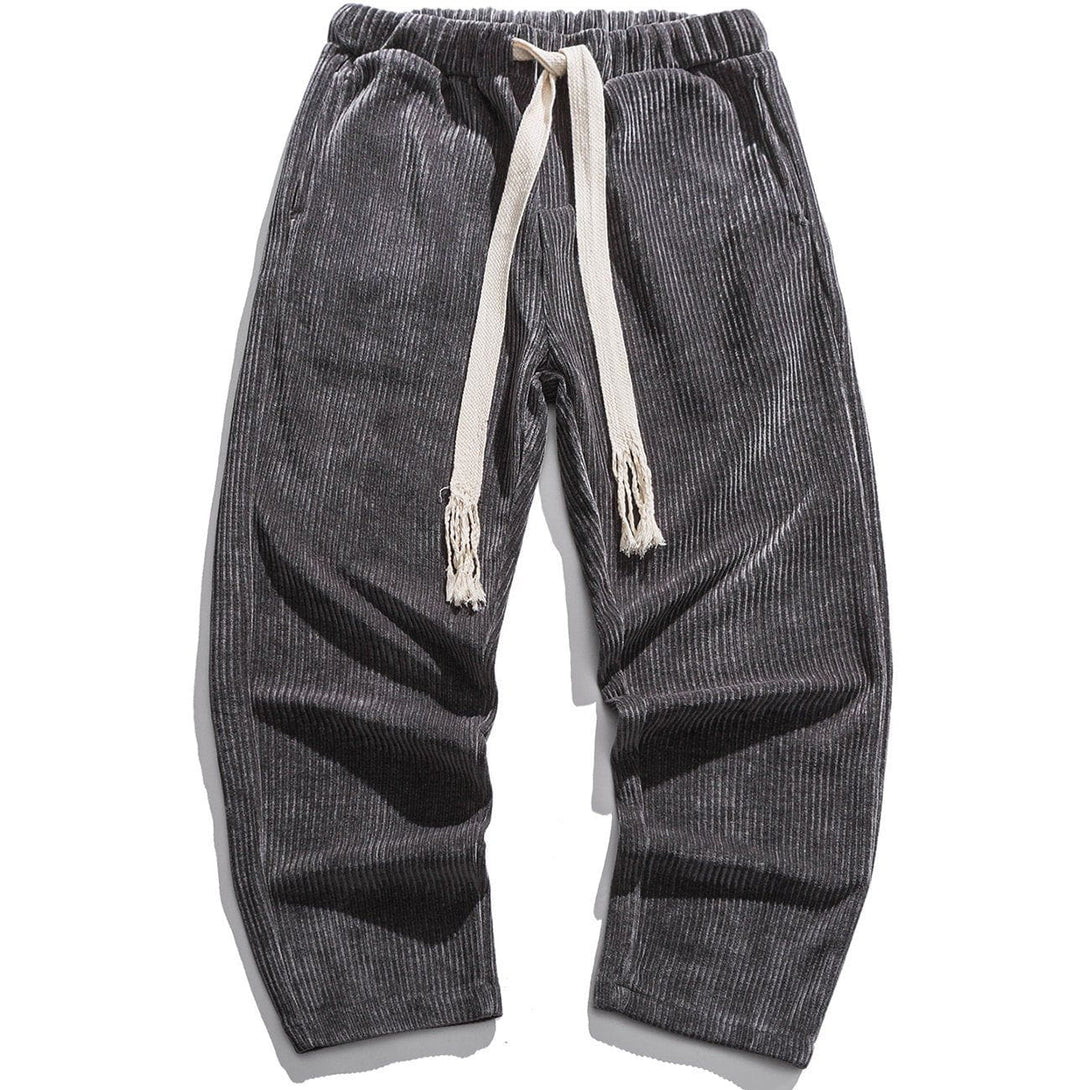 Helmiss - Solid Stripe Sweatpants- Streetwear Fashion - helmiss.com