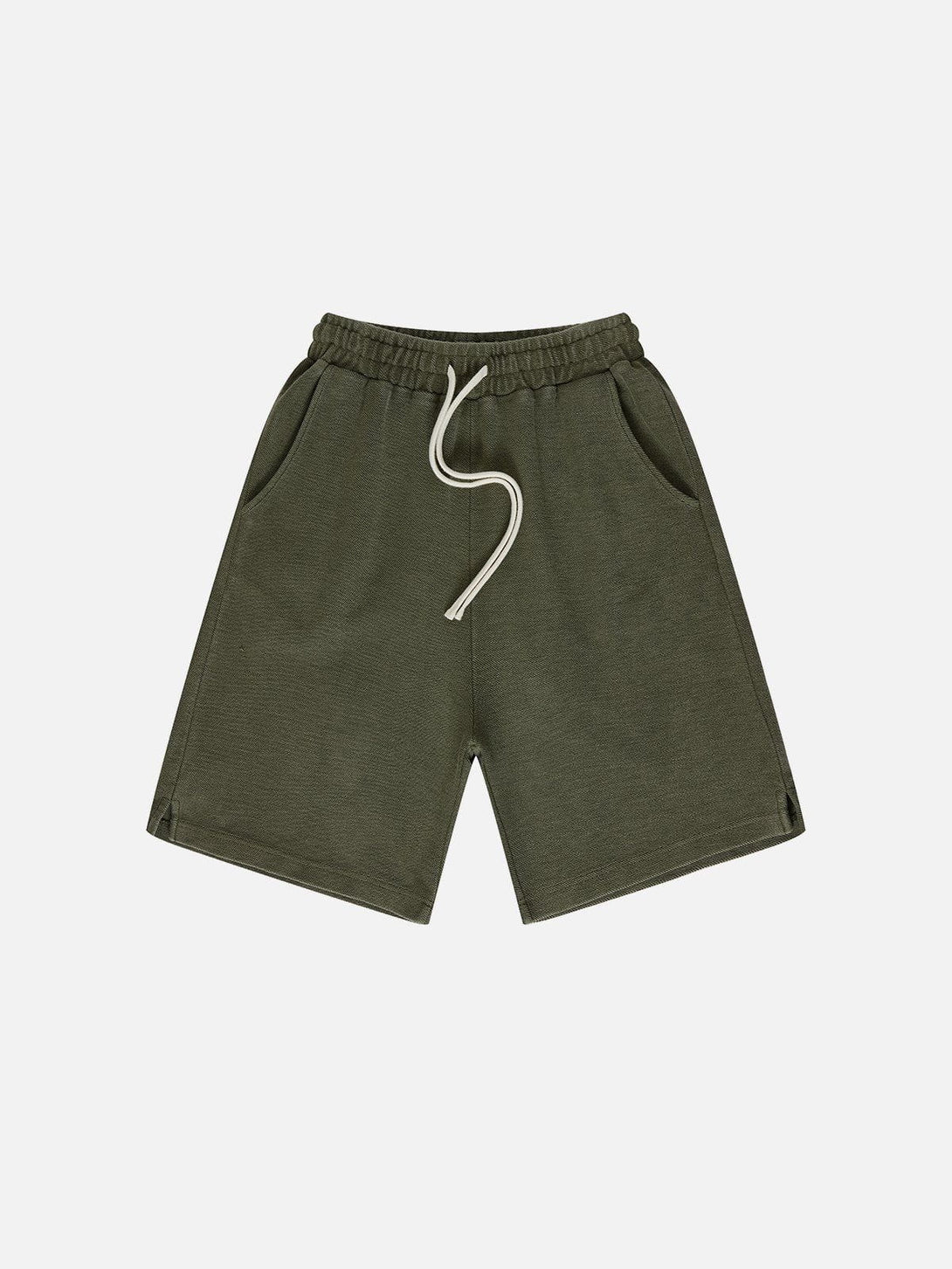 Helmiss - Solid Washed Shorts- Streetwear Fashion - helmiss.com