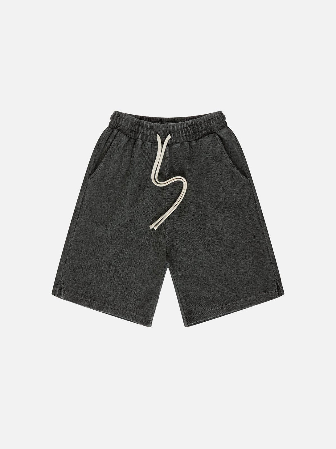 Helmiss - Solid Washed Shorts- Streetwear Fashion - helmiss.com