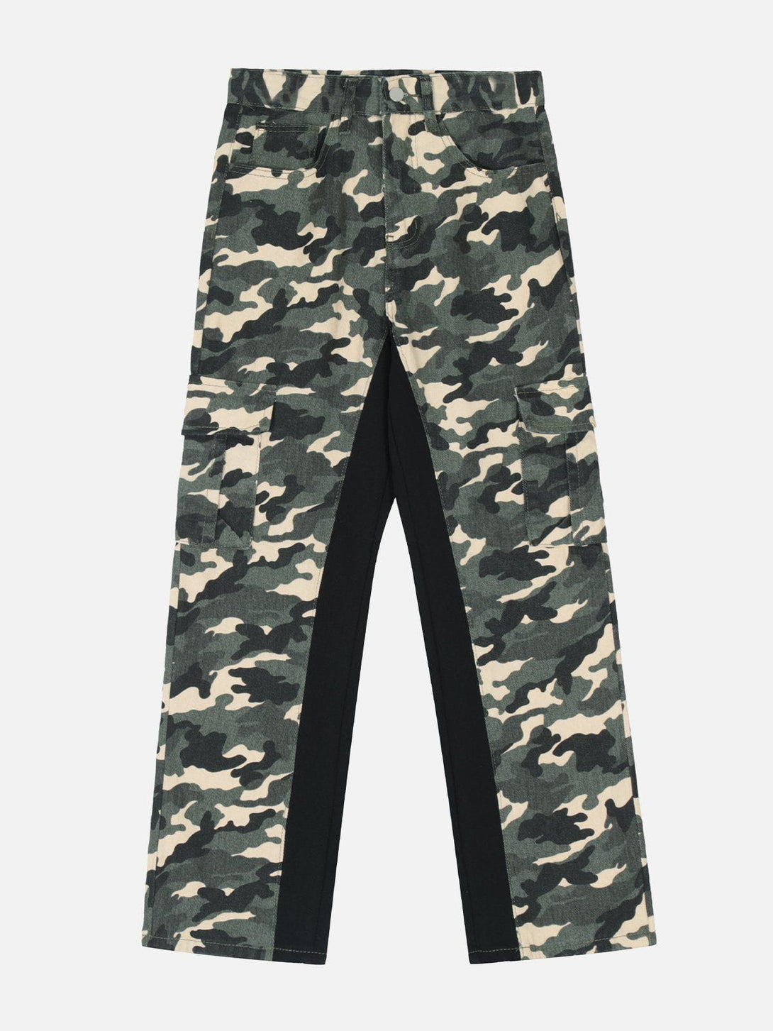 Helmiss - Splicing Camouflage Print Pants- Streetwear Fashion - helmiss.com