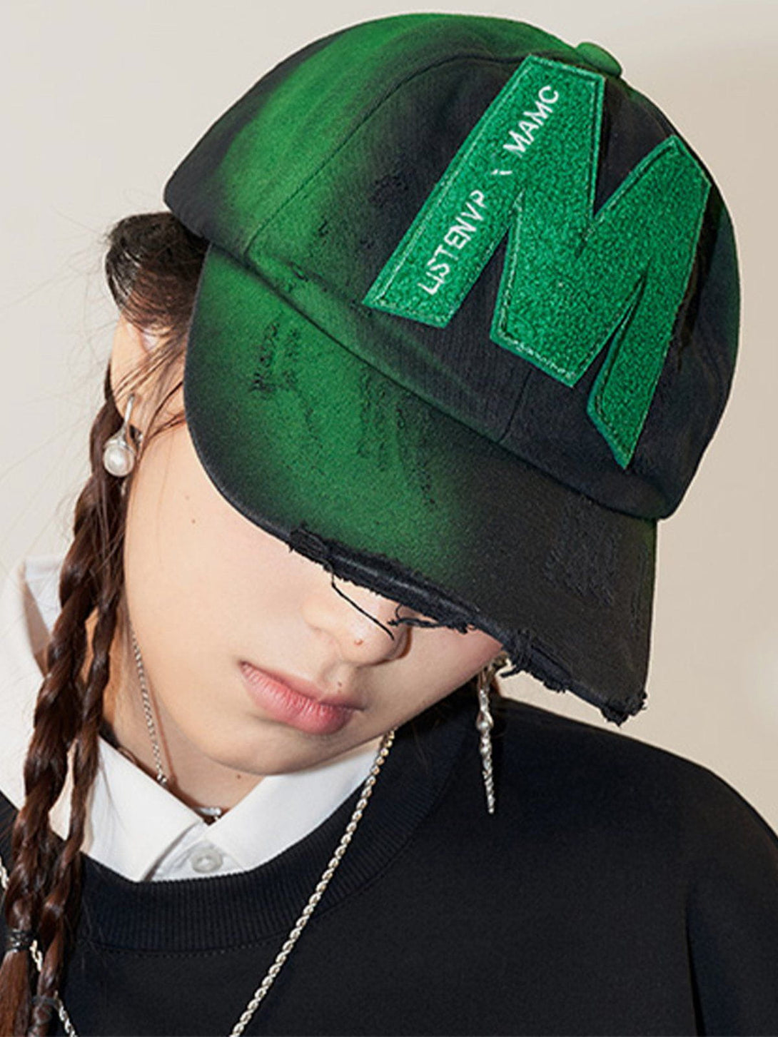 Helmiss - Spray Color Graffiti Peaked Cap- Streetwear Fashion - helmiss.com