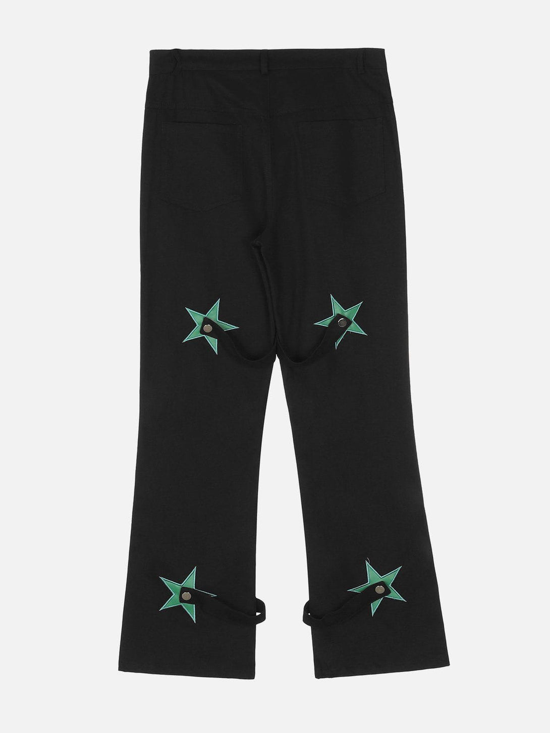 Helmiss - Star Embroidery Cargo Pants- Streetwear Fashion - helmiss.com