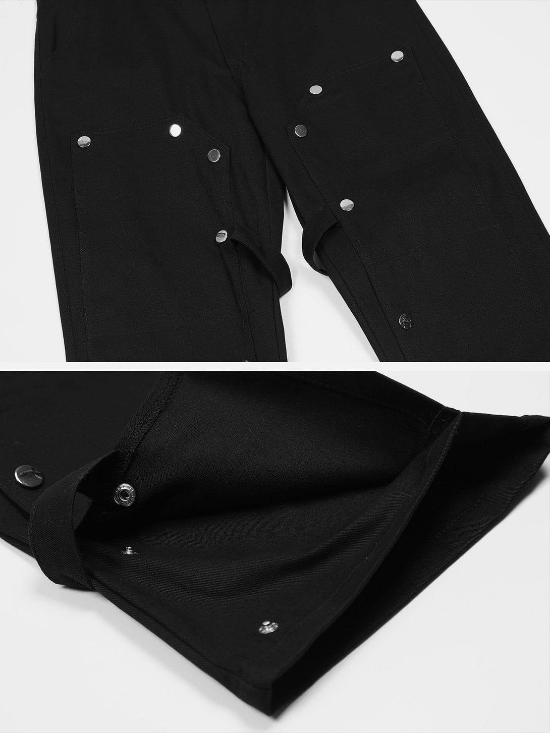 Helmiss - Star Embroidery Cargo Pants- Streetwear Fashion - helmiss.com