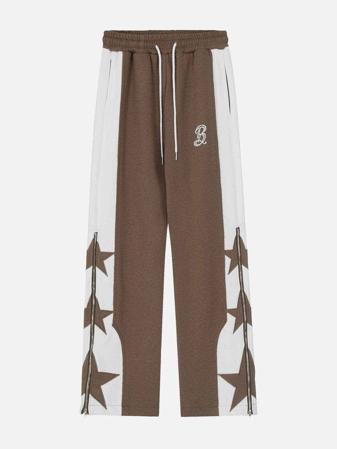 Helmiss - Star Embroidery Pants- Streetwear Fashion - helmiss.com