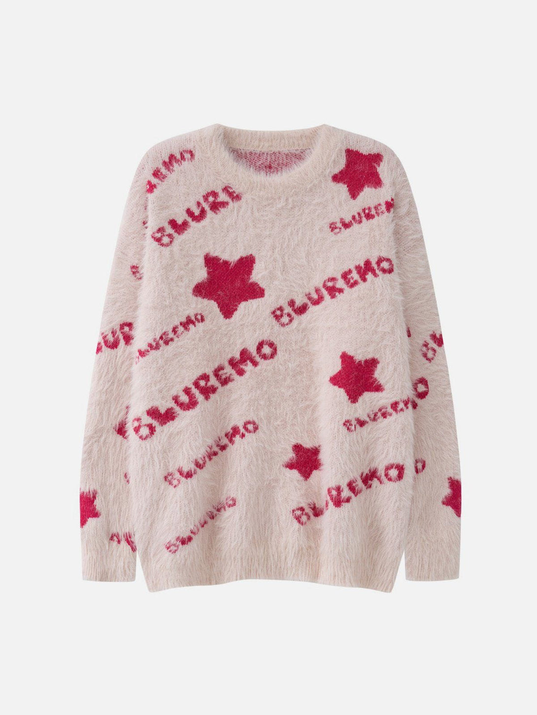 Helmiss - Star Letter Embroidery Sweater- Streetwear Fashion - helmiss.com