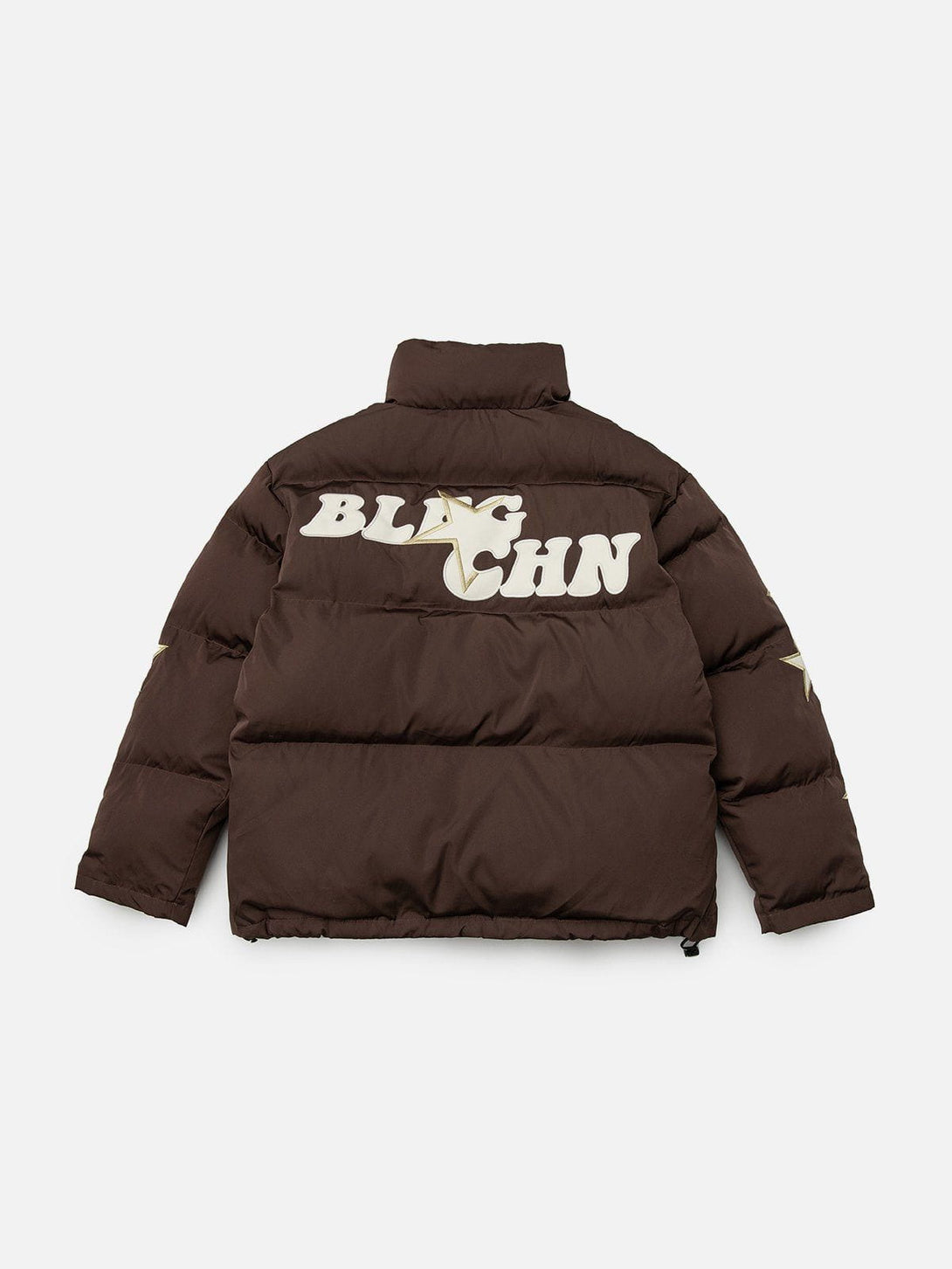 Helmiss - Star Letter Embroidery Winter Coat- Streetwear Fashion - helmiss.com