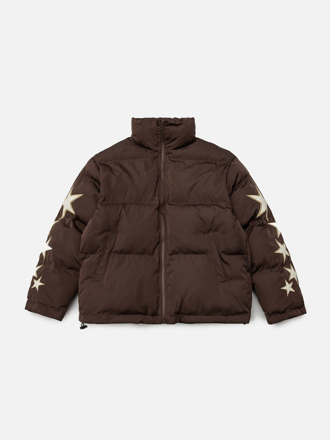 Helmiss - Star Letter Embroidery Winter Coat- Streetwear Fashion - helmiss.com