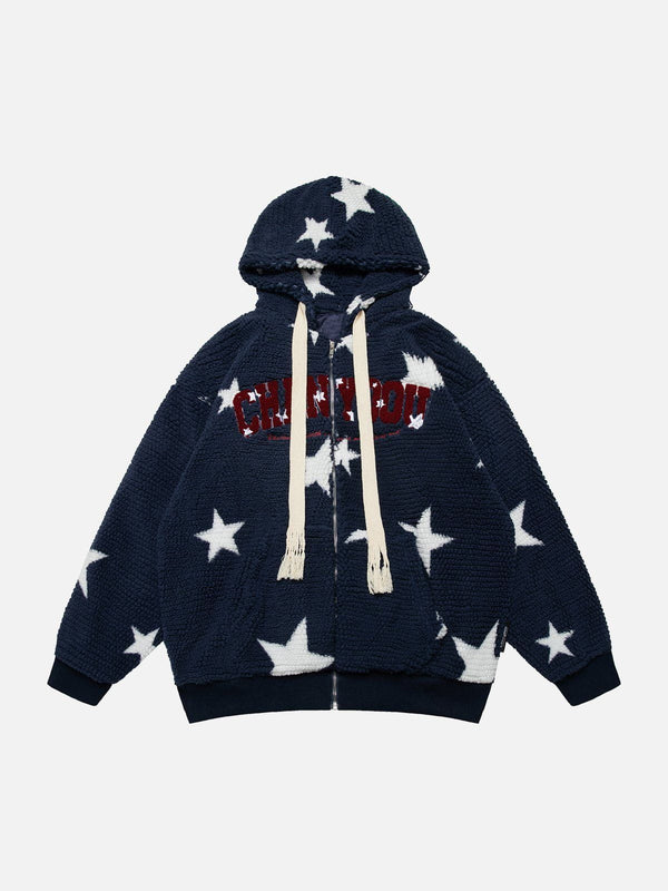 Helmiss - Star Monogram Hoodie- Streetwear Fashion - helmiss.com