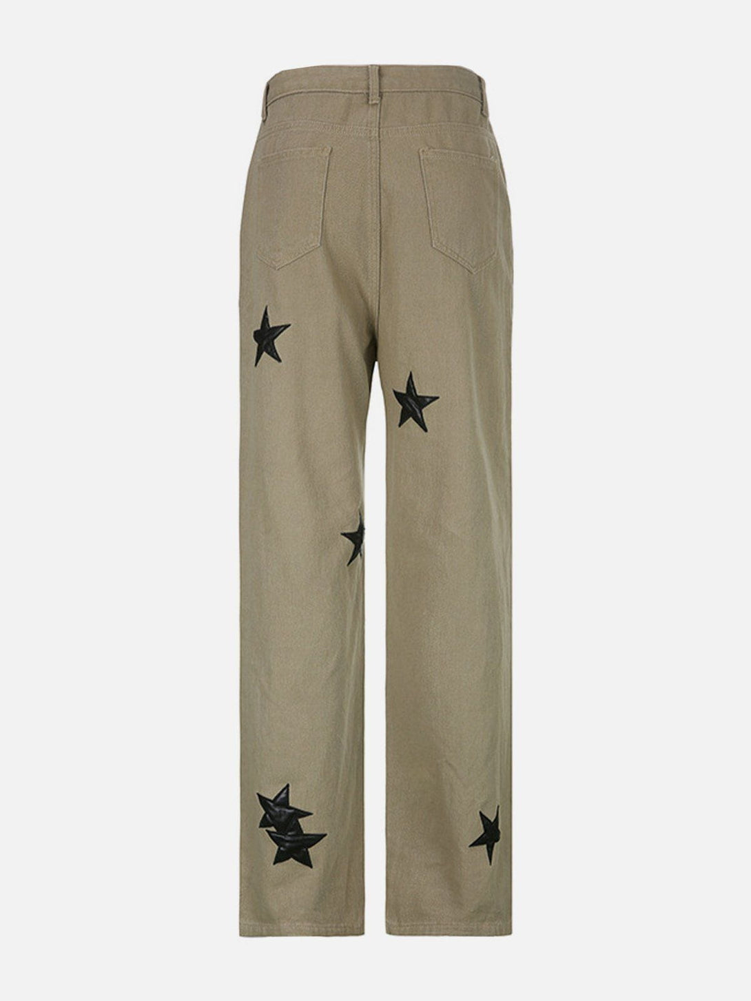 Helmiss - Star Patchwork Jeans- Streetwear Fashion - helmiss.com