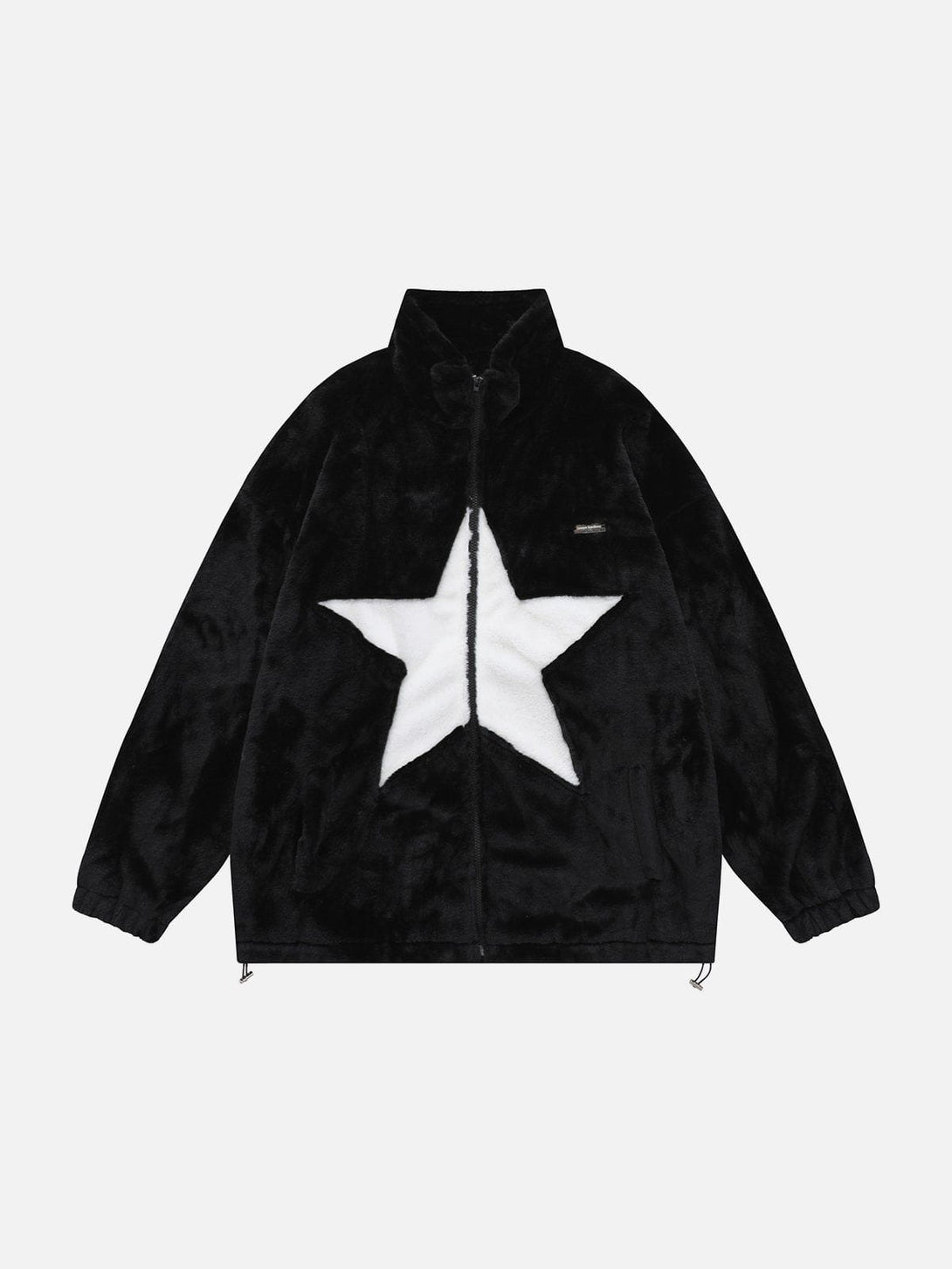 Helmiss - Star Patchwork Winter Coat- Streetwear Fashion - helmiss.com