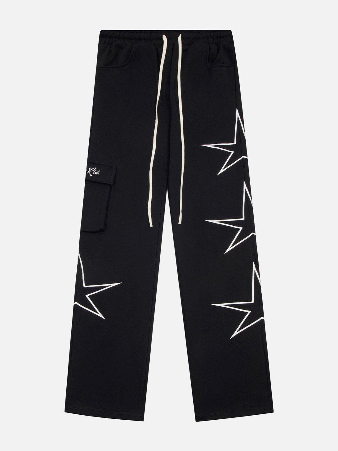 Helmiss - Star Print Sweatpants- Streetwear Fashion - helmiss.com