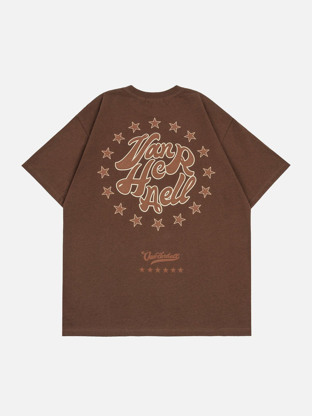 Helmiss - Star Print Tee- Streetwear Fashion - helmiss.com